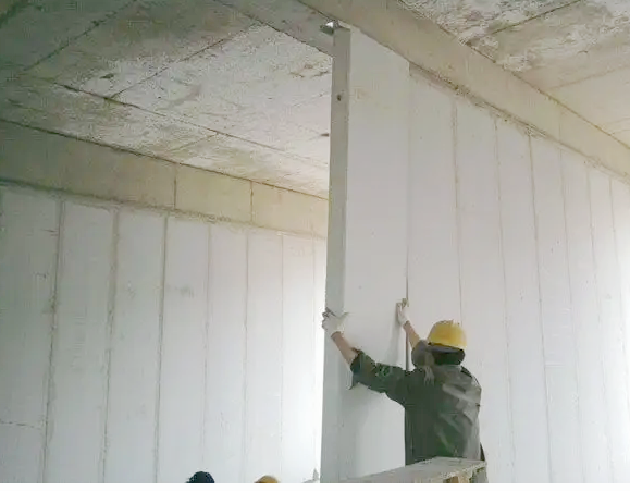 新型轻质隔墙板安装方法